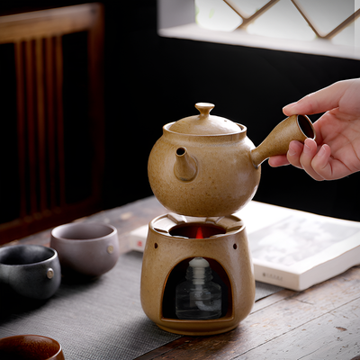 Japanische Steinzeug-Teekanne