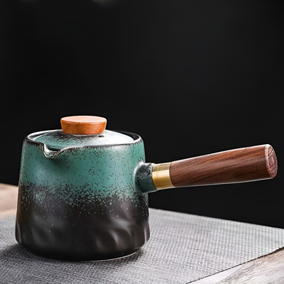 Japanische Teekanne Griff