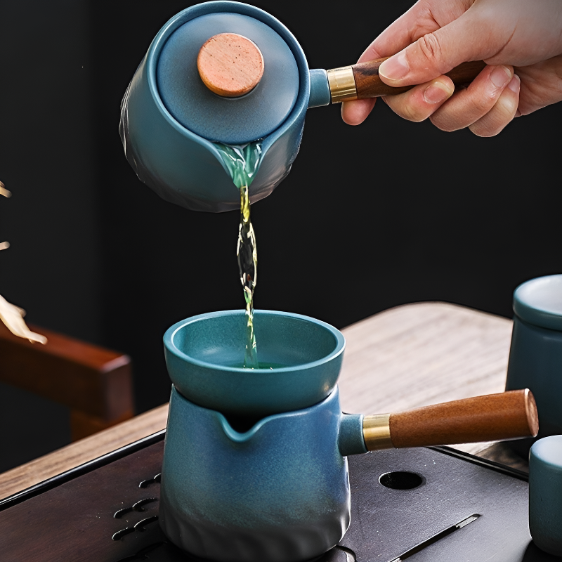 Japanische Teekanne Griff