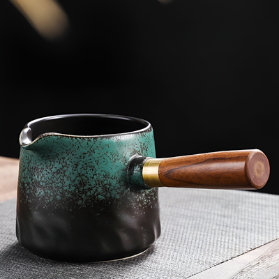 Japanische Teekanne Griff