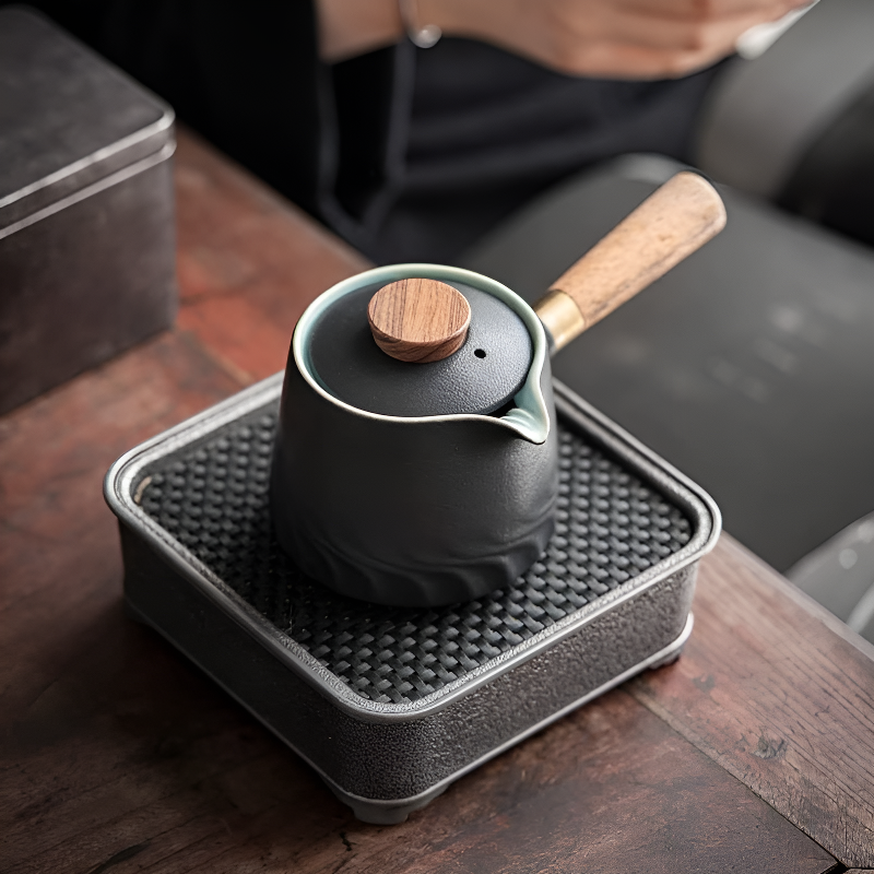 Japanische Teekanne Griff