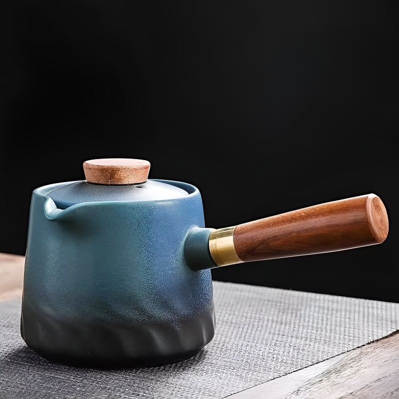 Japanische Teekanne Griff