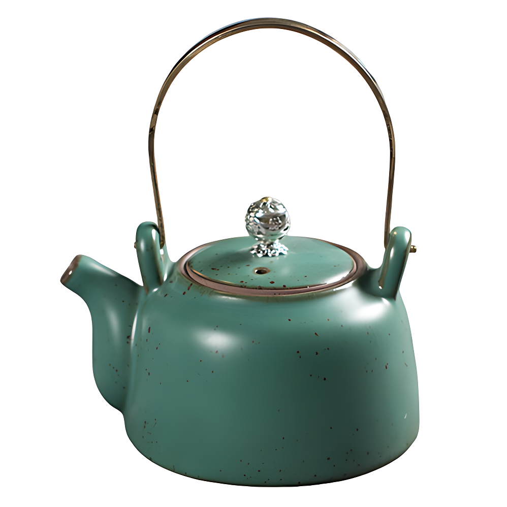 Japanische Teekanne Grün