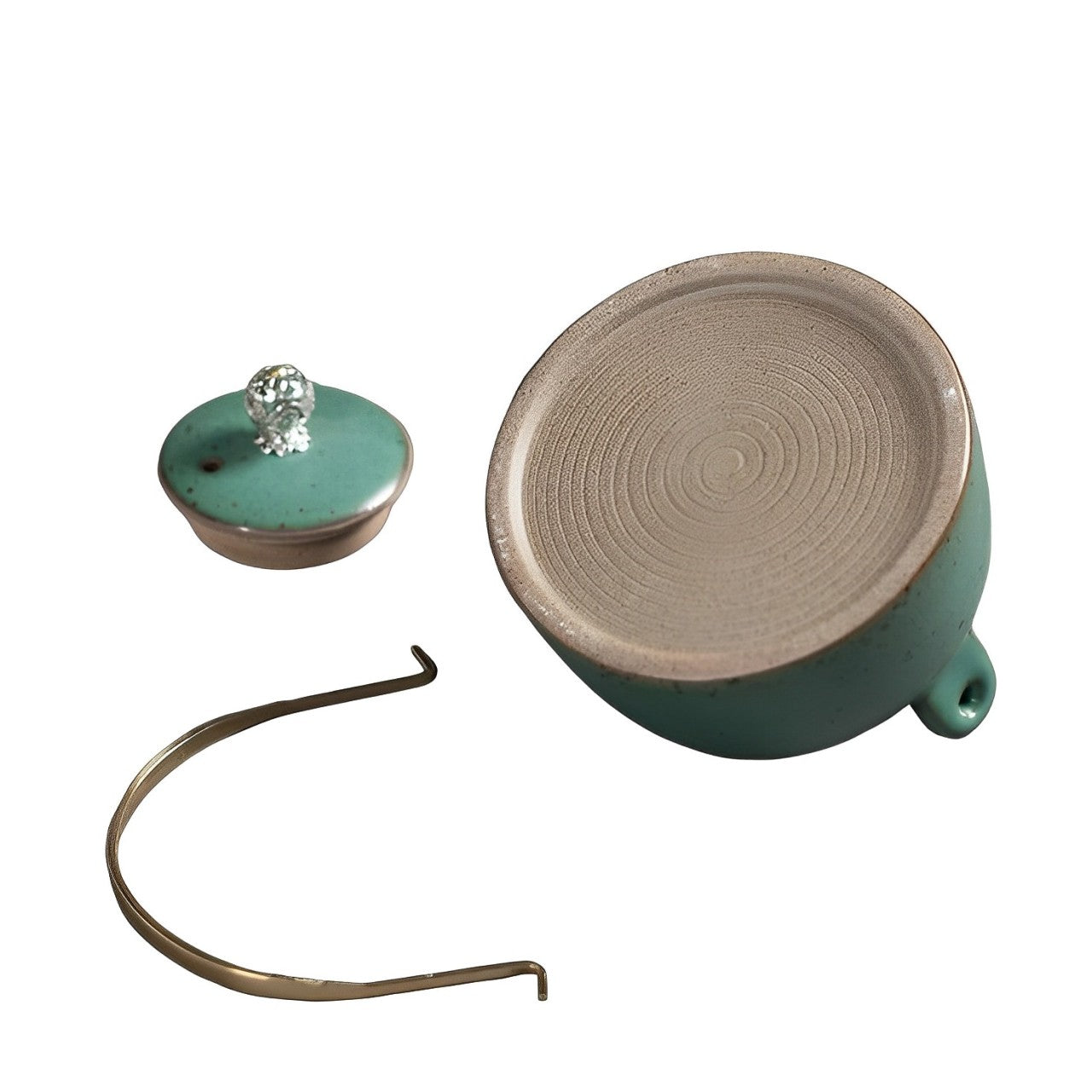 Japanische Teekanne Grün