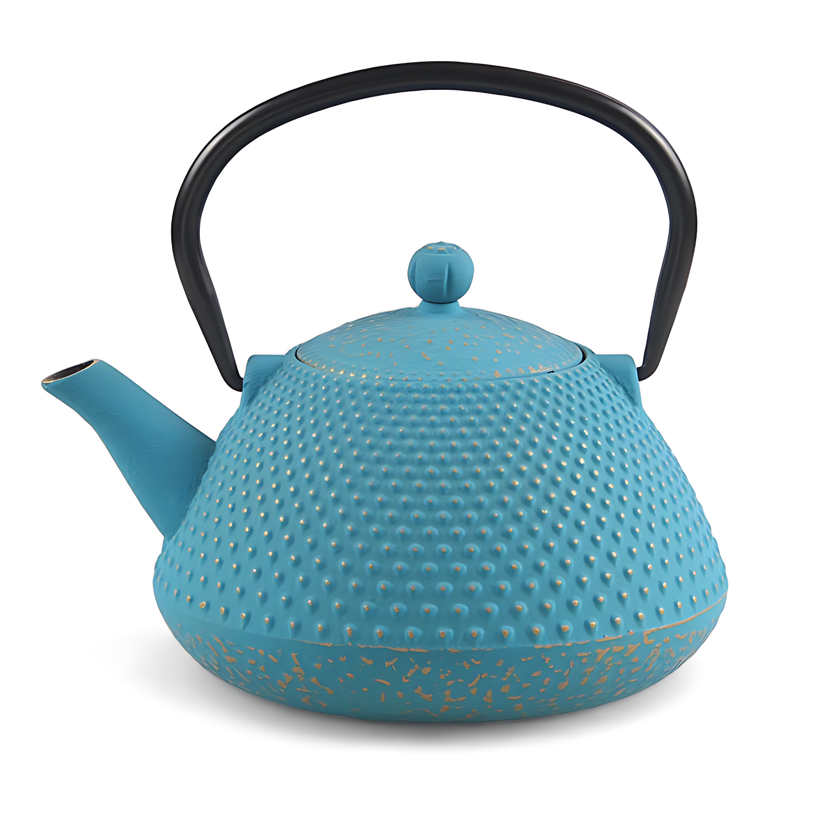 Japanische teekanne gusseisen blau