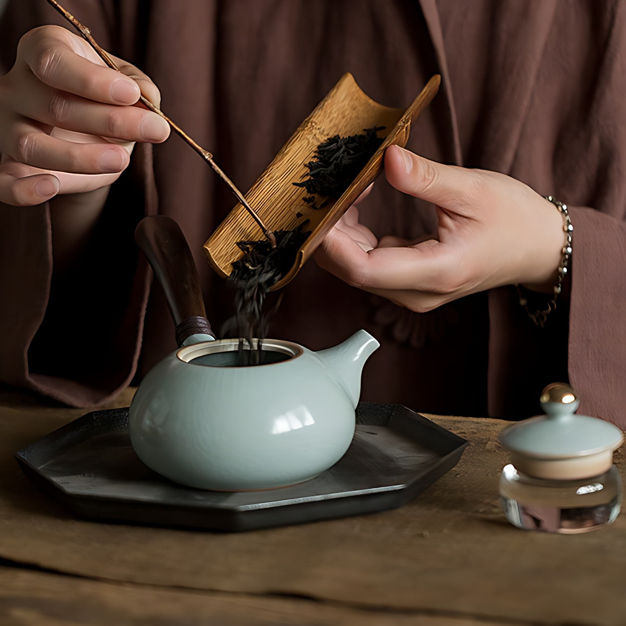 Japanische Teekanne Keramik