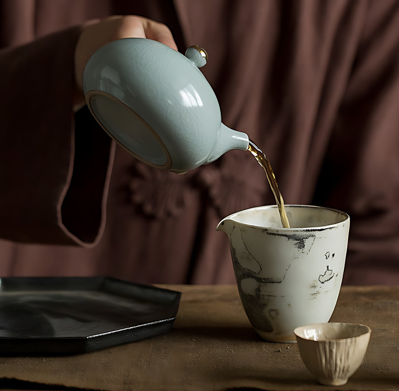 Japanische Teekanne Keramik