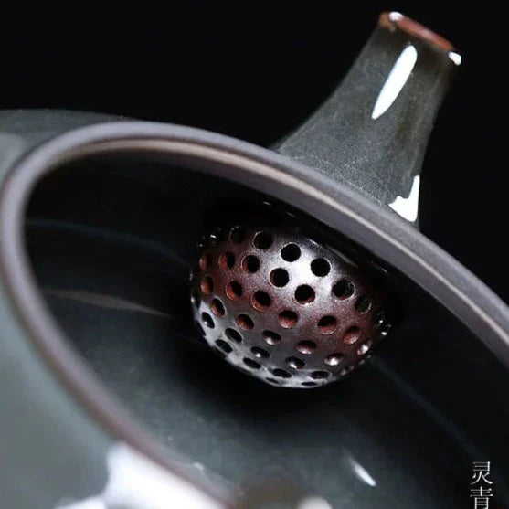 Japanische Teekanne Porzellan