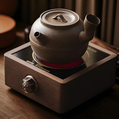 Japanische Teekanne seitlicher Griff