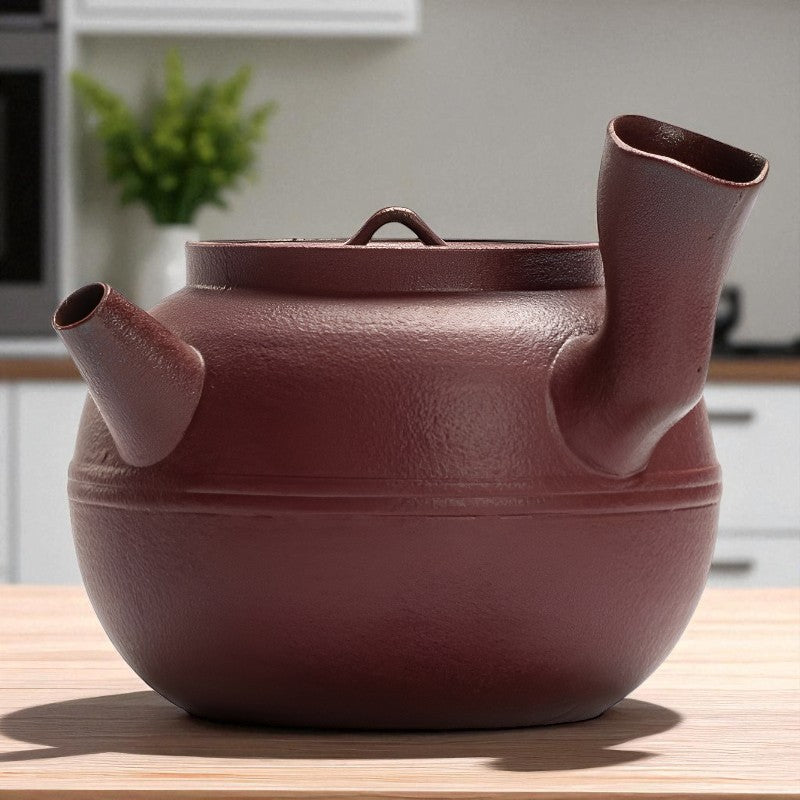 Japanische Teekanne seitlicher Griff