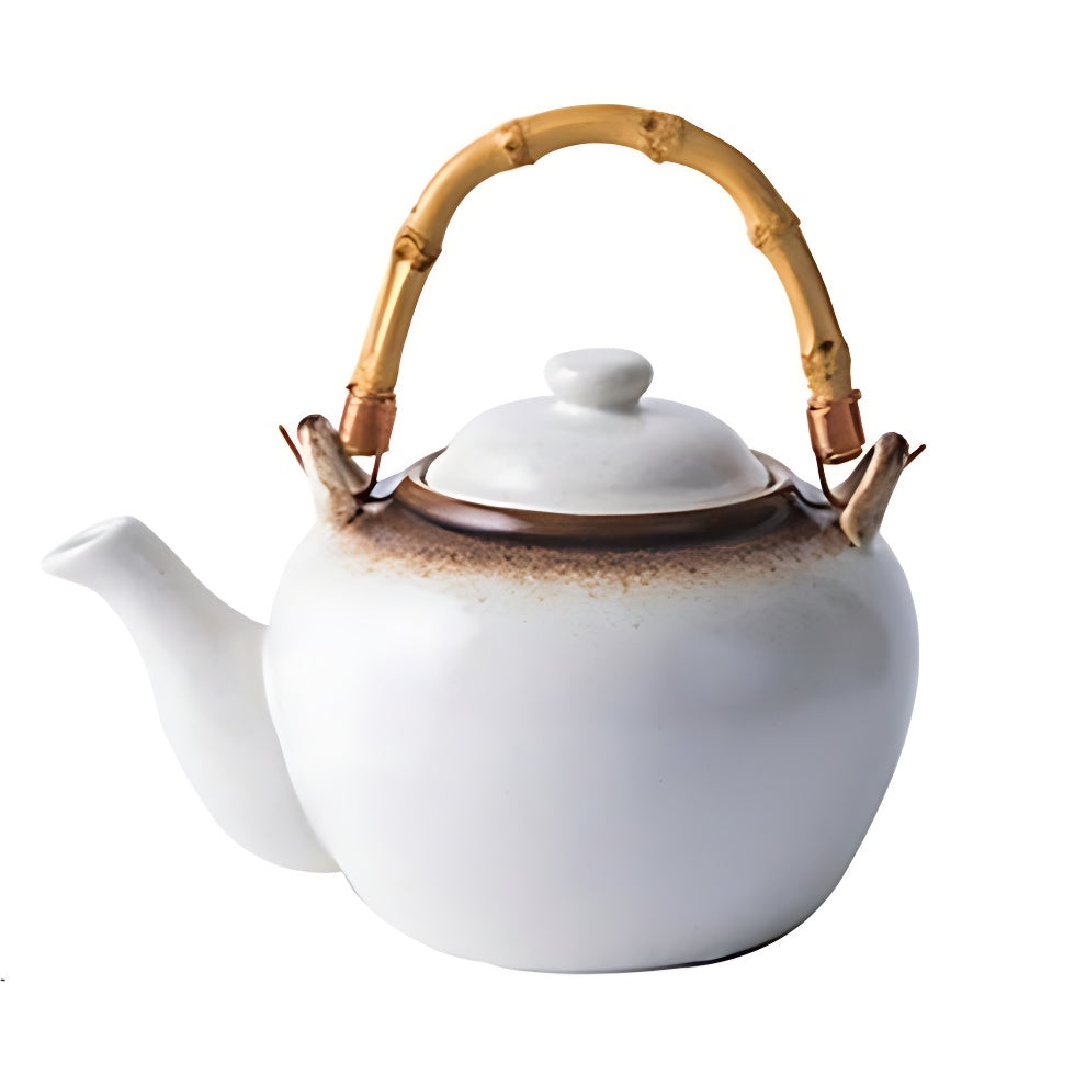 Japanische Teekanne Weißglod