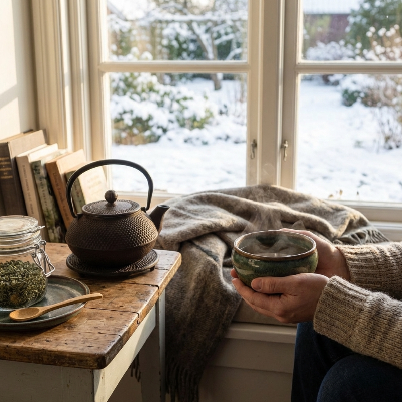 Japanischer Chawan Teeritual