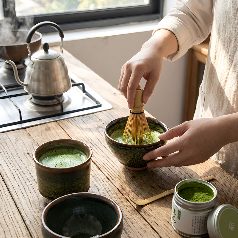 Japanischer Chawan Teeritual