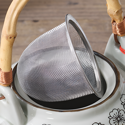 Japanisches Bambus-Teeservice