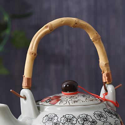 Japanisches Bambus-Teeservice