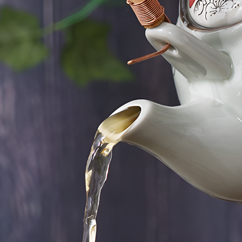 Japanisches Bambus-Teeservice