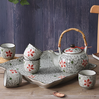 Japanisches Bambus-Teeservice