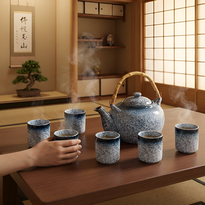 Japanisches originelles Teeservice