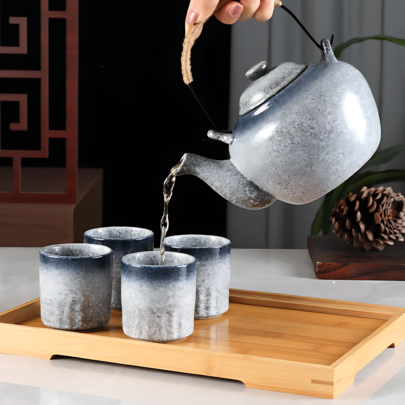 Japanisches Teeservice Keramik