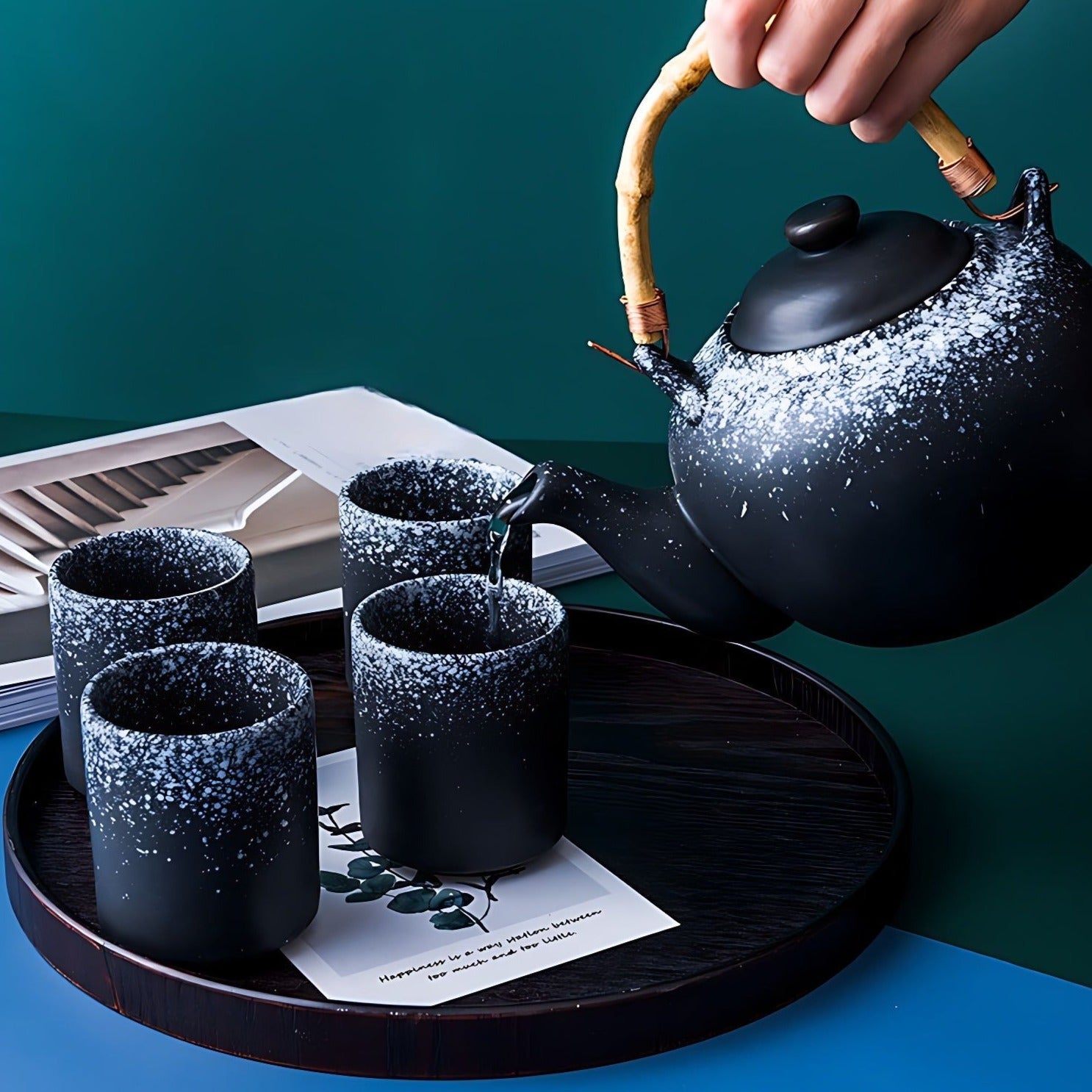 Japanisches Teeservice Modern