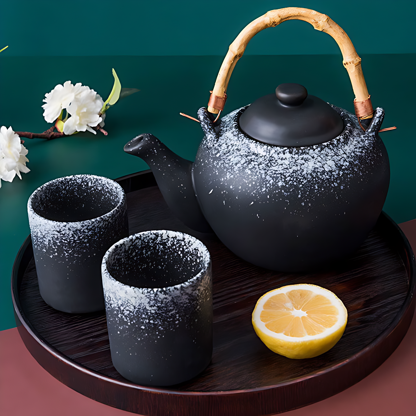 Japanisches Teeservice Modern