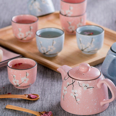 Japanisches Teeservice Sakura