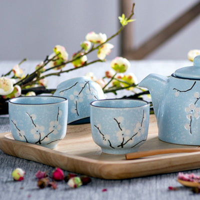 Japanisches Teeservice Sakura