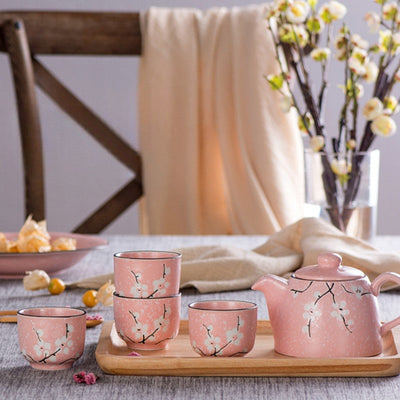 Japanisches Teeservice Sakura