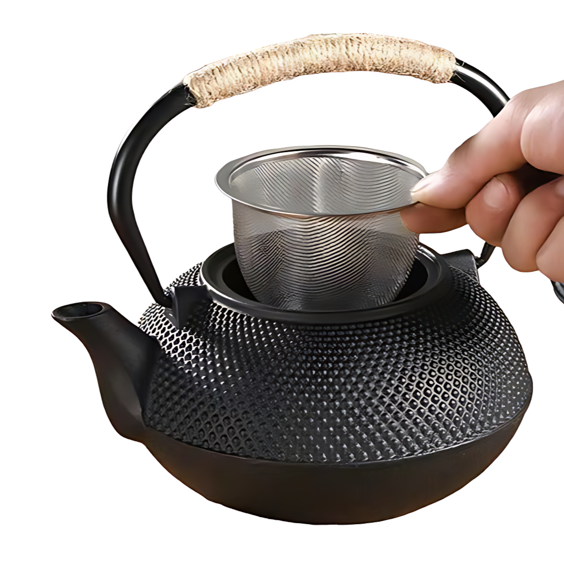 Japanisches Teeservice Schwarz