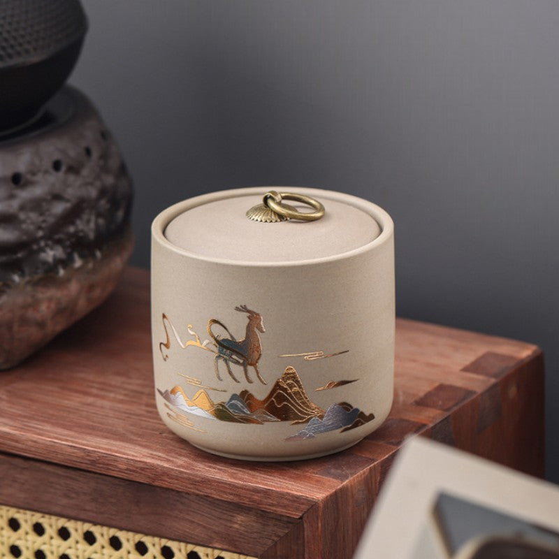Keramik Teedose