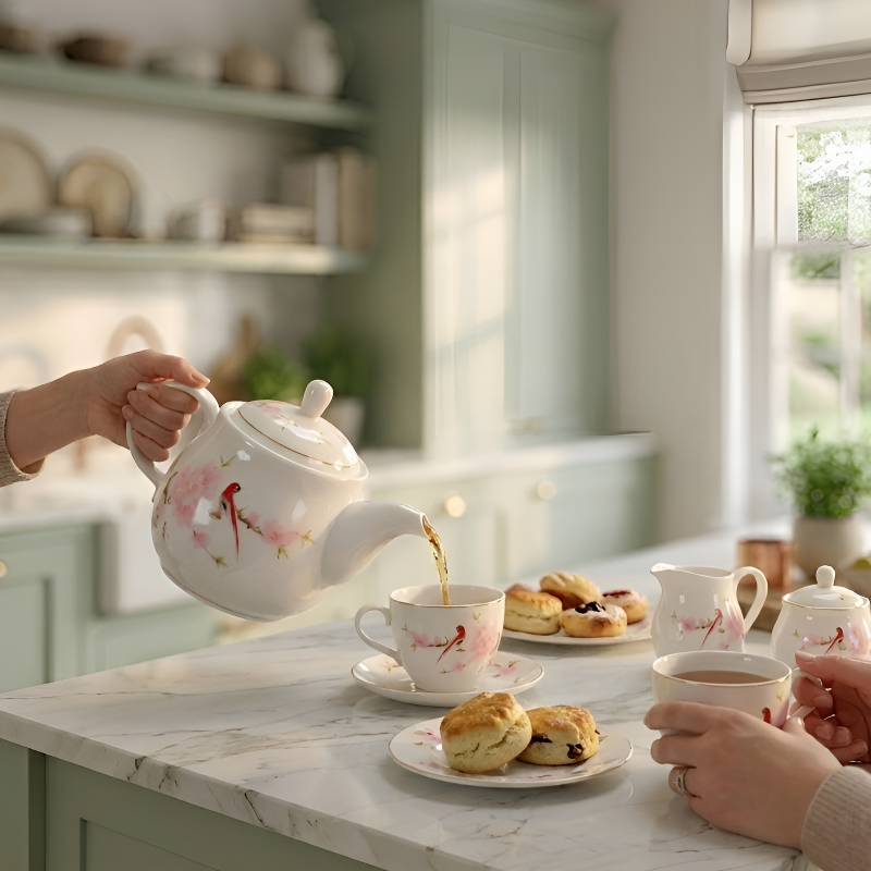 Keramik-Teekanne Design