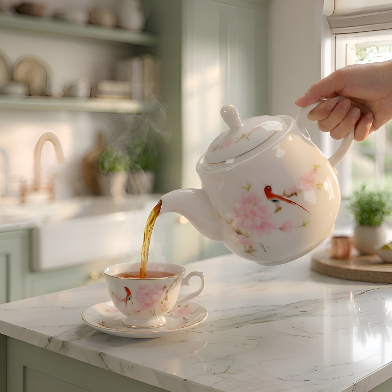 Keramik-Teekanne Design