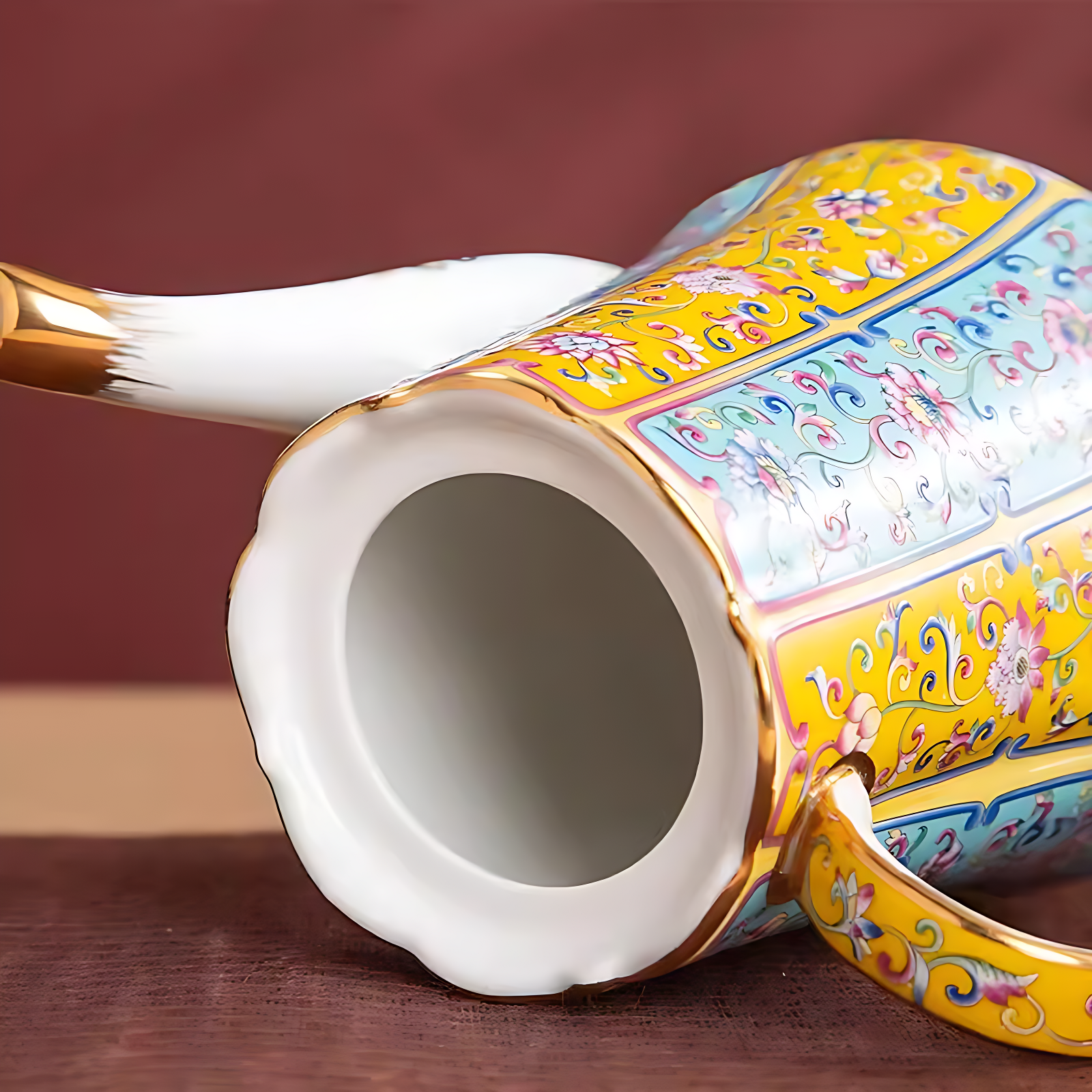 Keramik Teekanne Handgemacht