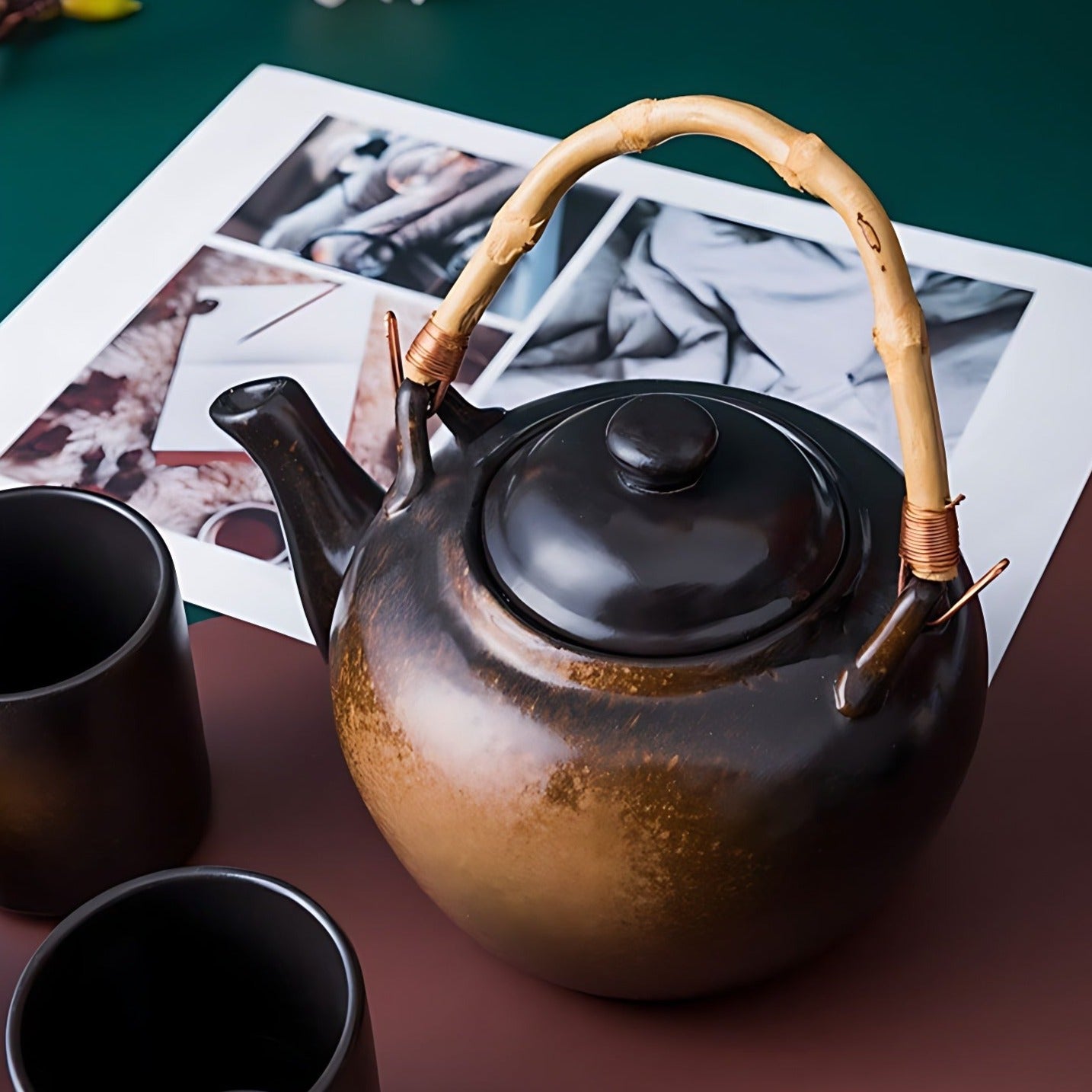 Keramik Teekanne Japan