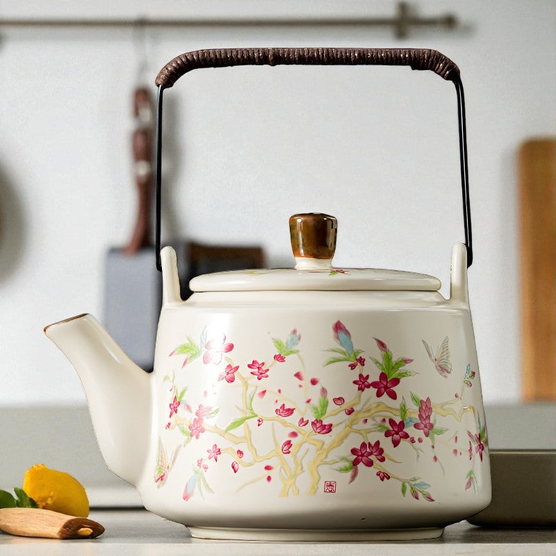 Keramik Teekanne Muster