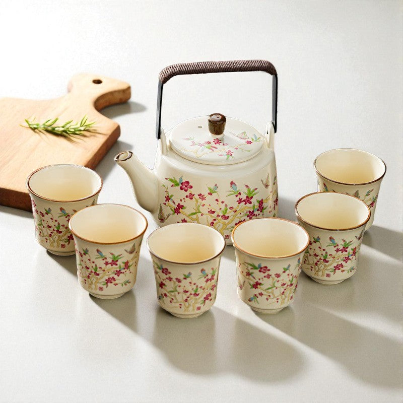 Keramik Teekanne Muster