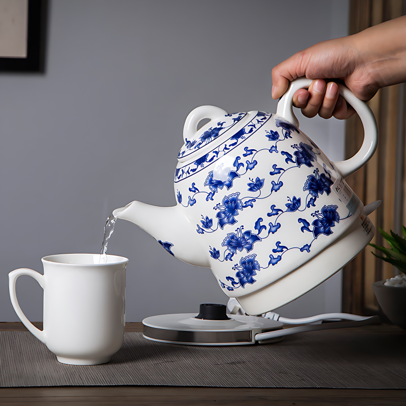 Keramik Wasserkocher Teekanne