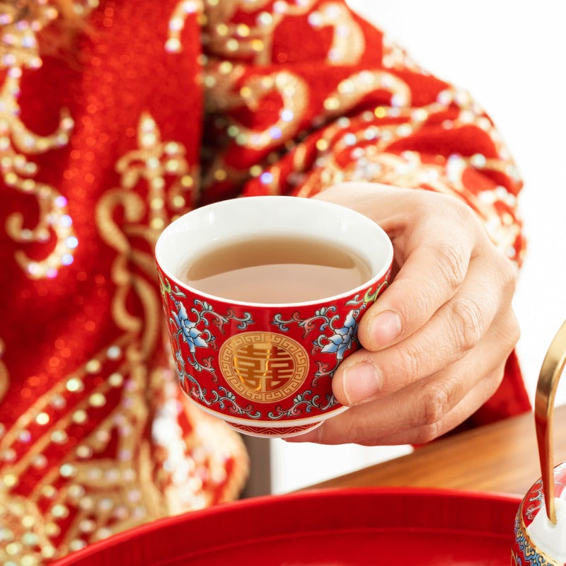 Klassisches chinesisches Teeservice