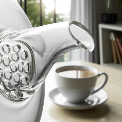 Kleine Glas Teekanne 1 Person