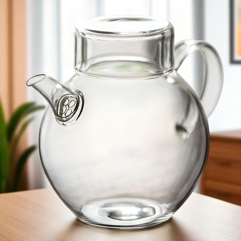 Kleine Glas Teekanne 1 Person