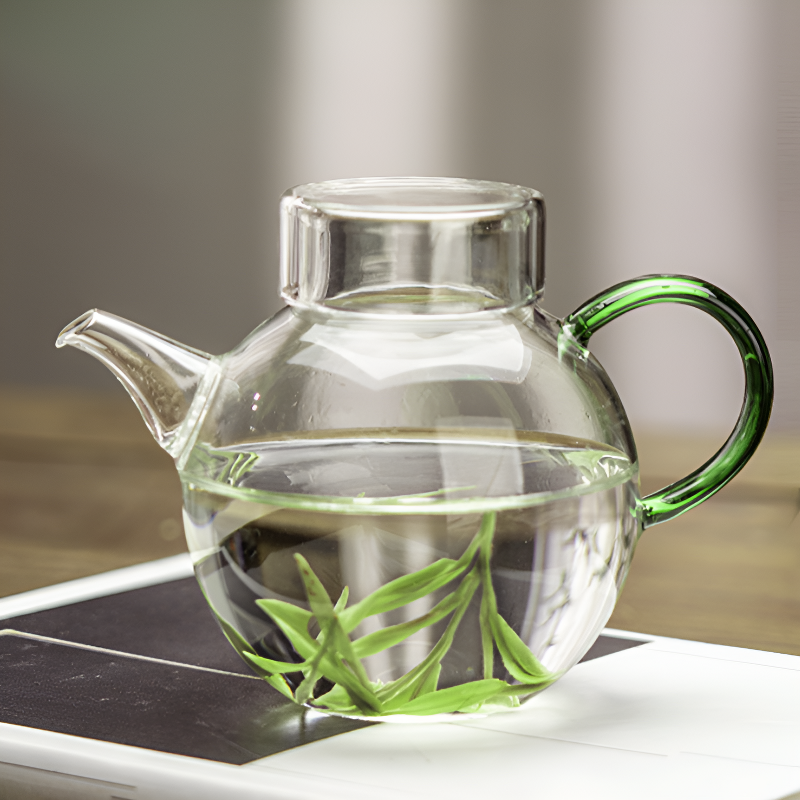 Kleine Glas Teekanne 1 Person