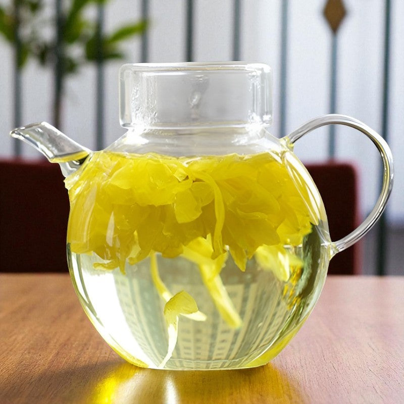 Kleine Glas Teekanne 1 Person