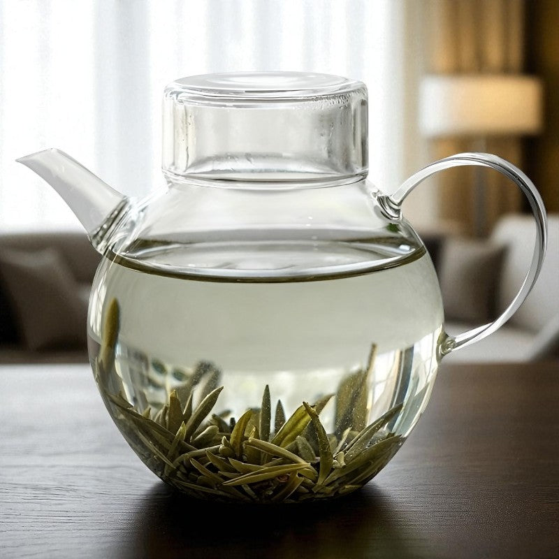 Kleine Glas Teekanne 1 Person