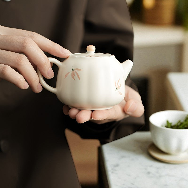 Kleine Keramik Teekanne