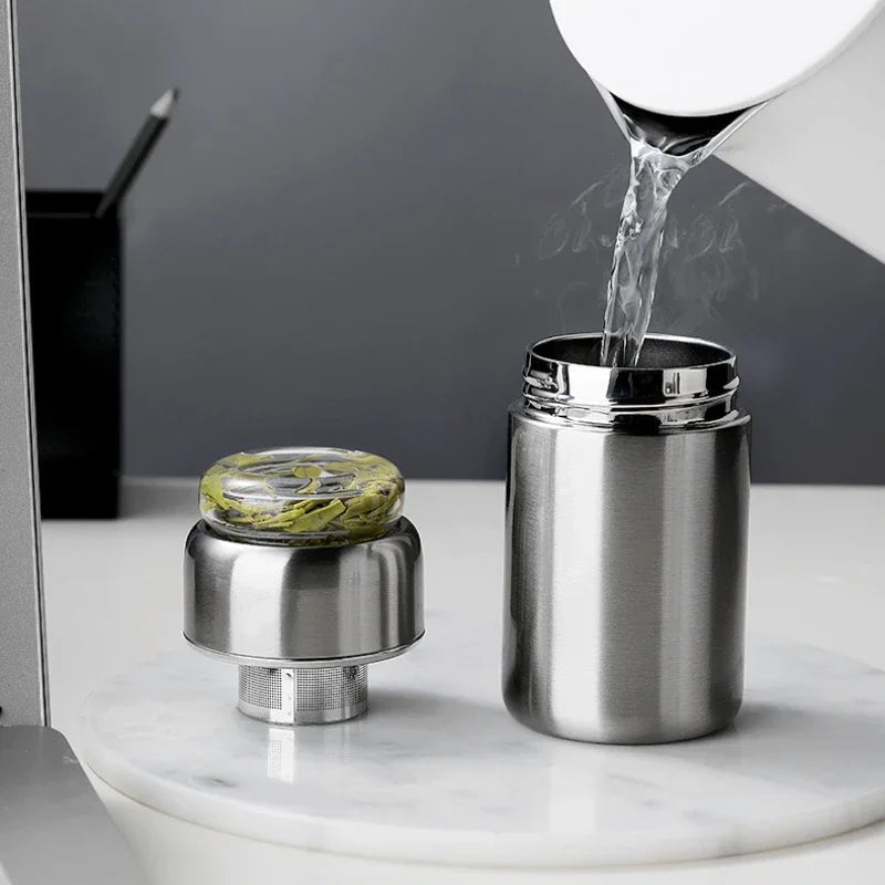 Kleine Teekanne Edelstahl