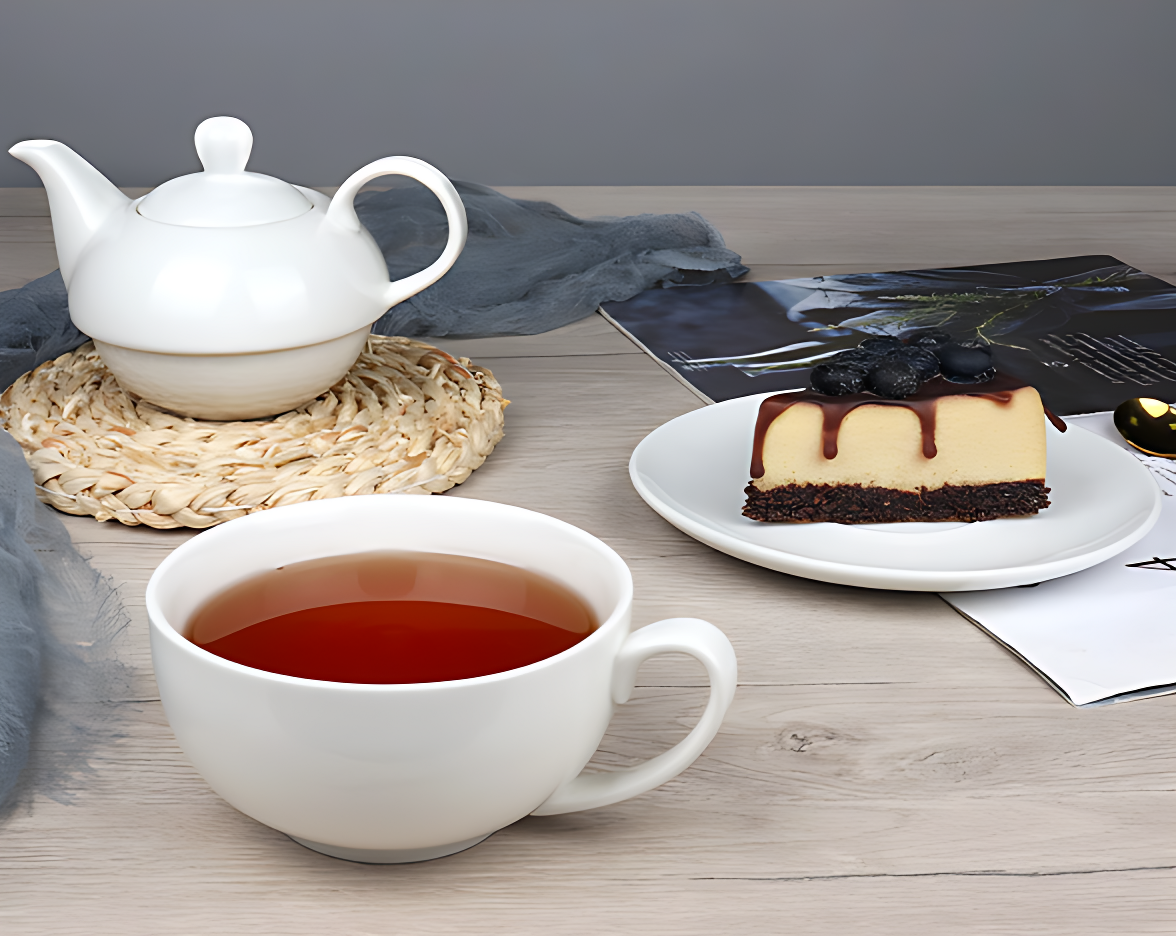 Kleine Teekanne Mit Tasse