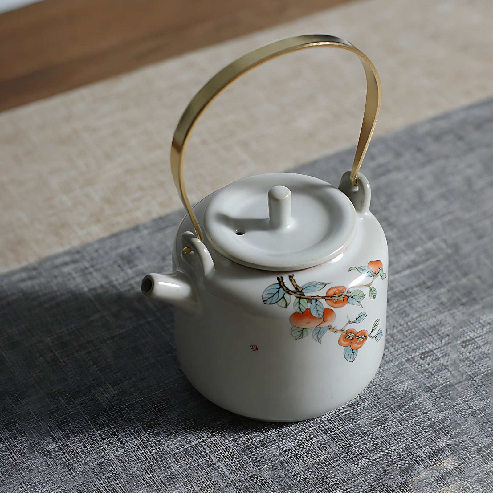Kleine Teekanne Porzellan Alt