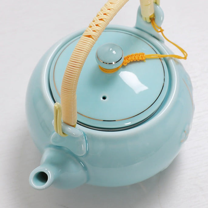 Komplett Blau Teeservice Ostfriesland Blau