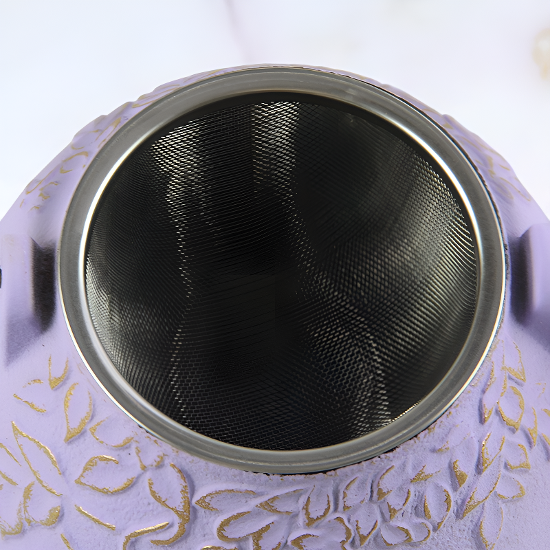 Lila Gusseisen Teekanne