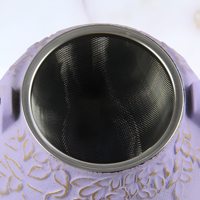 Lila Gusseisen Teekanne